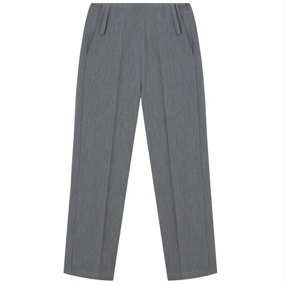 212. AERON Maize trousers ide Leg Suiting Pants Steel Grey $849 NWT Sz 34 - Picture 1 of 4